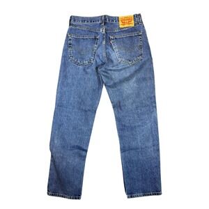 Levi's 505 Jeans Mens W30 L30 Regular Fit Medium Wash Denim‎ Pants